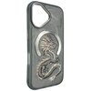 Etui NIMMY Dragon MagSafe do Apple iPhone 16 Szary Dominujący kolor Szary