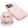 Etui NIMMY Glasses Cool Cat MagSafe do Apple iPhone 16 Pro Max Różowy Kompatybilność Apple iPhone 16 Pro Max