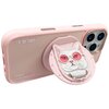 Etui NIMMY Glasses Cool Cat MagSafe do Apple iPhone 16 Pro Max Różowy Dominujący kolor Różowy