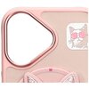 Etui NIMMY Glasses Cool Cat MagSafe do Apple iPhone 16 Różowy Typ Etui z podstawką