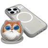 Etui NIMMY Glasses Cool Cat MagSafe do Apple iPhone 16 Pro Max Szary Model telefonu iPhone 16 Pro Max