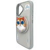 Etui NIMMY Glasses Cool Cat MagSafe do Apple iPhone 16 Szary Model telefonu iPhone 16