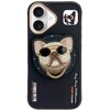 Etui NIMMY Glasses Cool Dog MagSafe do Apple iPhone 16 Czarny