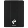 Etui na iPad Air 13 cali KARL LAGERFELD Saffiano Magnetic Karl&Choupette Czarny Model tabletu iPad Air 13 cali (6. generacji)