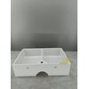Zlewozmywak REGINOX Belfast Double Biały Komora 2 370 x 455 x 200 mm