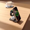 Ładowarka indukcyjna TECH-PROTECT QI15W A42 3w1 MagSafe Złoty Dedykowany model Apple AirPods