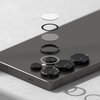 Szkło hartowane na obiektyw RINGKE Camera Frame Protector do Samsung Galaxy S25 Ultra Czarny (2 szt.) Cechy dodatkowe Chroni przed zarysowaniami i uszkodzeniem