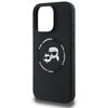 Etui KARL LAGERFELD Silicone Karl&Choupette Heads MagSafe do Apple iPhone 16 Pro Czarny Typ Etui magnetyczne