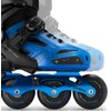 Łyżworolki SPOKEY Freespo Junior 944658 (rozmiar 31-34) Zapięcie Dwie klamry dwusekcyjne