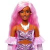 Lalka Barbie Deluxe Style Metaliczna różowa sukienka Barbiecore HYV25 Kod producenta HYV25