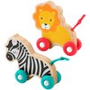 Zabawka FISHER PRICE Drewniane zwierzątka do pchania JFN19 Rodzaj Zabawka