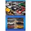 Zestaw pojazdów Hot Wheels Silver Series Streets of Japan JBY77 (6 szt.)