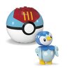 Klocki konstrukcyjne MEGA Pokemon Piplup i Togepi JCT44 Liczba elementów [szt] 41