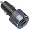 Ładowarka samochodowa FORCELL F-Energy 85W Szary Napięcie wyjściowe [V] 5
