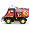Samochód DICKIE SOS Mercedes-Benz Unimog U530 Wóz strażacki 203719033 Seria SOS