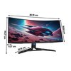 Monitor LENOVO Legion R34w-30 34" 3440x1440px 180Hz 0.5ms [MPRT] Curved Przeznaczenie Dla gracza