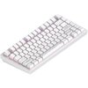 Klawiatura DARK PROJECT ALU81A Terra Nostra Biały Touchpad Nie