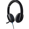 Słuchawki LOGITECH H540 Nauszne Czarny Bezprzewodowe Nie