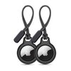 Brelok TECH-PROTECT Rough Chain Apple Airtag Czarny (2 szt.)