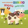 Książka Moje pierwsze puzzle Wiejskie zwierzęta (twarda okładka)