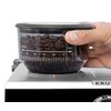 Ekspres  KRUPS Precision+ XP804T Funkcje Regulacja ilości zaparzanej kawy, Regulacja mocy kawy, Wbudowany młynek, Filtr