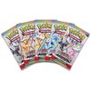 Na zdjęciu znajduje się opakowanie produktu "Gra karciana POKEMON TCG Scarlet & Violet Prismatic Evolutions Binder Collection 2025429". Widoczny jest tekst: "How Many Pages Can You Fill? Just like a Pokédex, a binder makes it easy to keep track of your Po