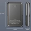 Powerbank VENTION Magnetic Wireless 10000mAh 20W Czarny Pojemność nominalna [mAh] 10000