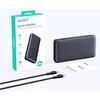 Powerbank AUKEY PB-Y42 20000mAh 30W PD Czarny Pojemność nominalna [mAh] 20000