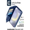 Etui CELLULARLINE Book Agenda do Samsung Galaxy S25 Niebieski Kompatybilność Samsung Galaxy S25