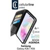 Etui CELLULARLINE Book Agenda do Samsung Galaxy A36/A56 Czarny Model telefonu Galaxy A56