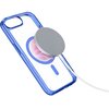 Etui CELLULARLINE Iconic MagSafe do Apple iPhone 16e Przezroczysto-niebieski