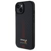 Etui RED BULL Carbon Fiber Power Bar MagSafe do Apple iPhone 15 Czarny Seria telefonu iPhone