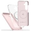 Etui TECH-PROTECT Liquid Silicone Magsafe do Samsung Galaxy S25 Różowy Seria telefonu Galaxy S