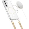 Etui TECH-PROTECT FlexAir Chain MagSafe do Samsung Galaxy S25 Przezroczysty Seria telefonu Galaxy S