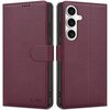 Etui TECH-PROTECT Wallet do Samsung Galaxy S25 Bordowy Seria telefonu Galaxy S