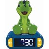 Zabawka budzik z lampką nocną LEXIBOOK Dinosaur RL800DINO Funkcje dodatkowe Budzik