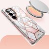 Etui SUPCASE Cosmo Mag MagSafe do Samsung Galaxy S25 Ultra Marmurowy Seria telefonu Galaxy S