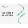 Kabel USB Typ-C - Lightning QUALO Ultimate QKN-CL-21 12W 1.5 m Miętowy Typ USB-C - Lightning