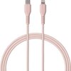 Kabel USB Typ-C - Lightning QUALO Ultimate QKN-CL-16 1.5 m Różowy