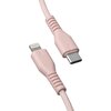 Kabel USB Typ-C - Lightning QUALO Ultimate QKN-CL-16 1.5 m Różowy Obsługiwane zasilanie [W] do 12