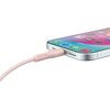 Kabel USB Typ-C - Lightning QUALO Ultimate QKN-CL-16 1.5 m Różowy Gwarancja 12 miesięcy