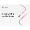 Kabel USB Typ-C - Lightning QUALO Ultimate QKN-CL-16 1.5 m Różowy Typ USB-C - Lightning