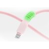 Kabel USB Typ-C - Lightning QUALO Ultimate QKN-CL-16 1.5 m Różowy Kabel kątowy Nie