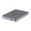 Powerbank indukcyjny QUALO Recycling QRPB-20-07 5000 mAh Srebrny Prąd wyjściowy [A] 2.2
