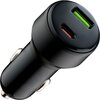 Ładowarka samochodowa QUALO Recycling QRLS-AC-01-32 Czarny
