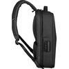 Plecak na laptopa QUALO QPS-W-USB-01 15.6 cali Czarny Funkcje dodatkowe Chroni przed uderzeniami i wstrząsami