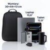 Plecak na laptopa QUALO Ultimate QPS-W-BZ-01 15.6 cali Czarny Funkcje dodatkowe Kieszeń na powerbank