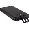 Powerbank QUALO Transparent QTPB10-LD-23-01 10000 mAh Czarny Prąd wyjściowy [A] 1.6