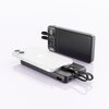Powerbank QUALO Transparent QTPB10-LD-23-01 10000 mAh Czarny Prąd wyjściowy [A] 2.2