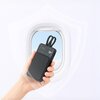 Powerbank QUALO Transparent QTPB10-LD-23-01 10000 mAh Czarny Pojemność nominalna [mAh] 10000